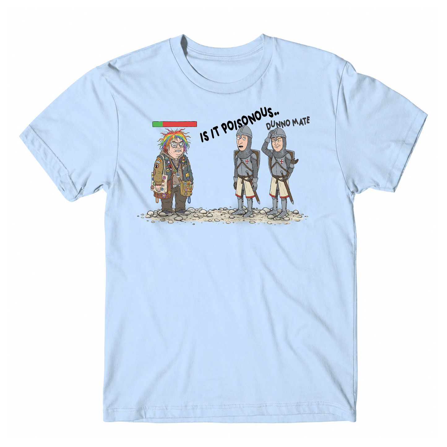Woke Goblin Light Blue T-Shirt