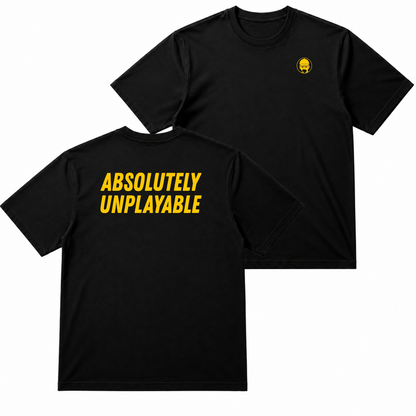 Sidders Absolutely Unplayable Black T-Shirt