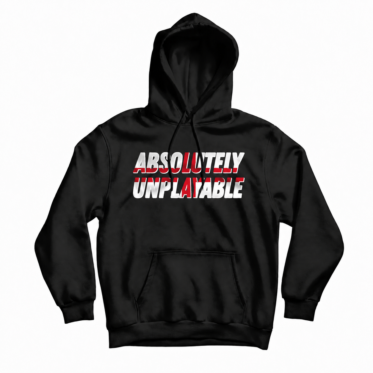 Absolutely Unplayable Black Patriot Hoodie